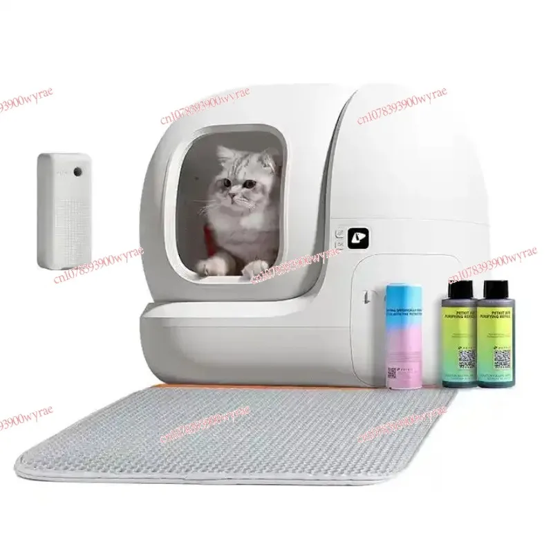 

Smart Self-cleaning Cat Litters Box App Control Global Version Cat Toilet with Odor Deodorizer