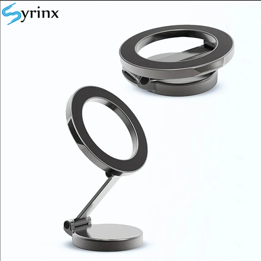 

Автомобильный держатель для телефона, магнитный складной телефон, вращение на 360 градусов, крепление на присоске, автомобильный навигационный держатель для телефона, антивибрационный кронштейн