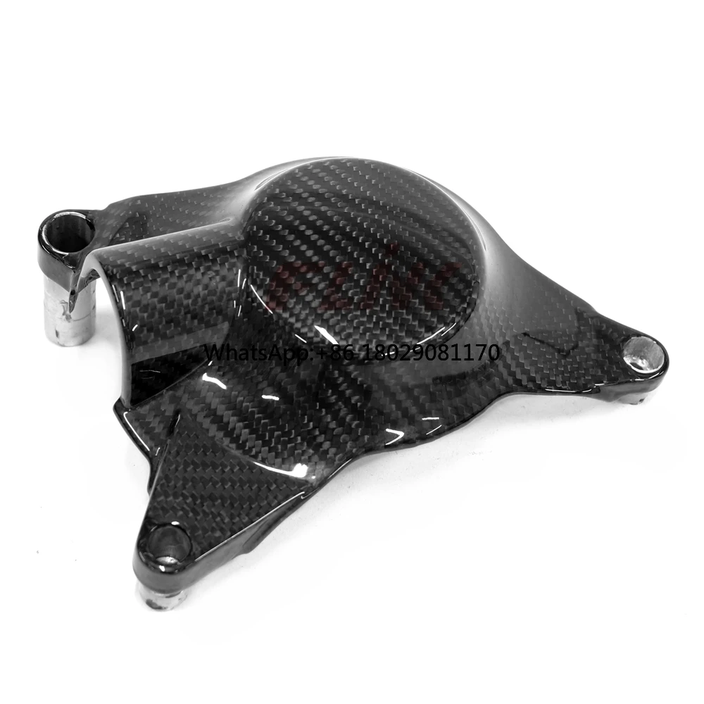 Cubiertas basculantes de fibra de carbono para motocicleta, accesorios para Yamaha R6 100% +, 2017