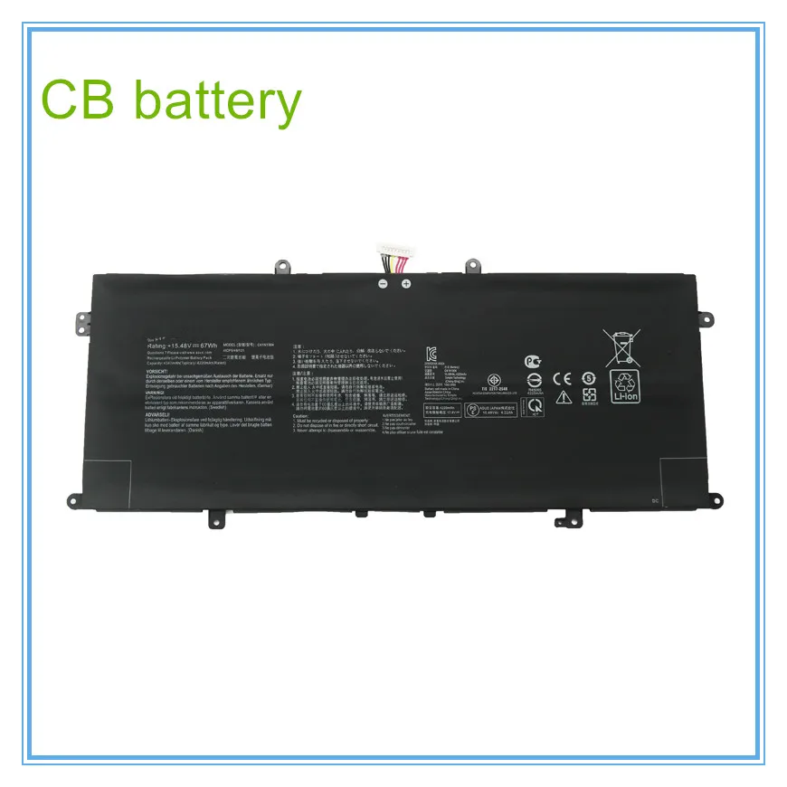 

Original quality Laptop Battery C41N1904 15.48V/67W For UX325JA UX393JA UX425IA UX425JA UX325EA UX363EA UX425IA