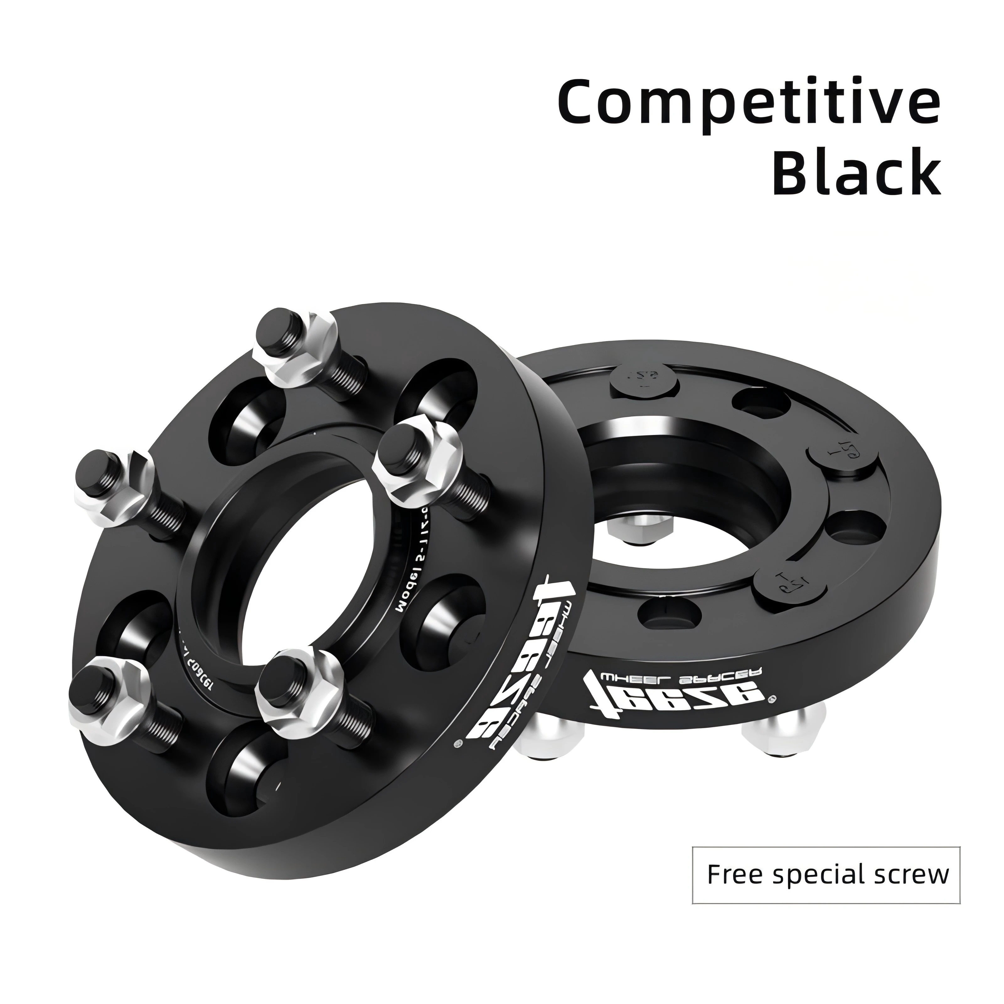 

Teeze Black Forged wheel spacer For All Car 5-hole Hub For BMW/Benz/Audi/VW/Toyota/Honda/Jeep/Ford Flange Plate 15/20/25/30/35mm
