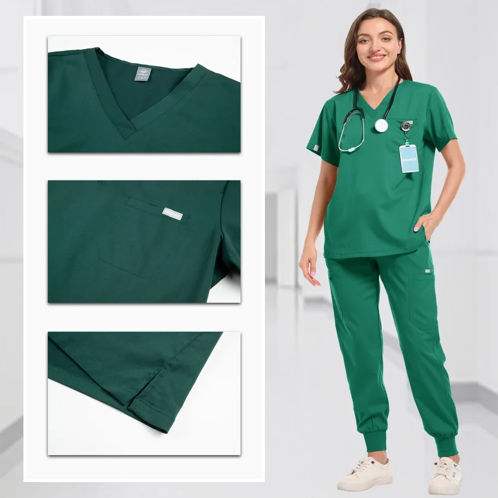 High Quality Health Care Medical School Accessories Nursing Workwear Scrub Uniform Jogging Pant Pet Grooming Doctor Work Clothe