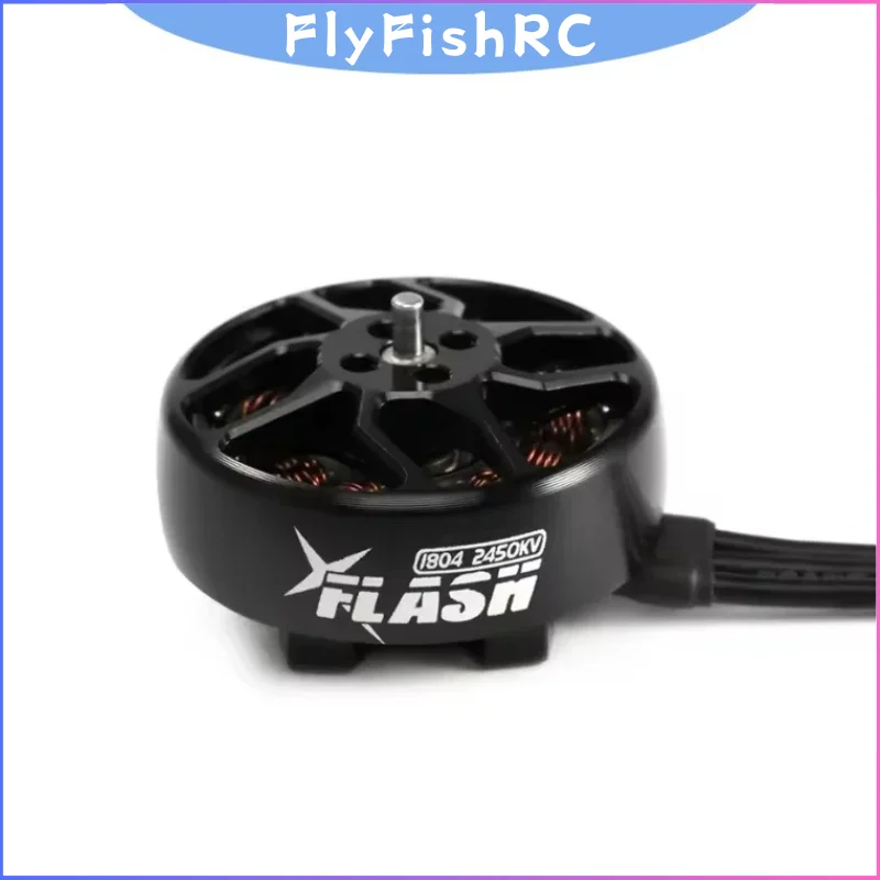 

FlyFishRC Flash 1804 4S 2450KV 6S 3500KV Brushless Motor for 3-4inch Cinewhoop Toothpick