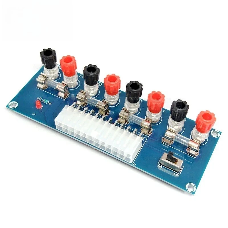 XH-M229 24Pin Desktop-Computer Chassis Power ATX Transfer Zu Adapter Board Outlet Modul Netzteil Ausgang Terminal Modul