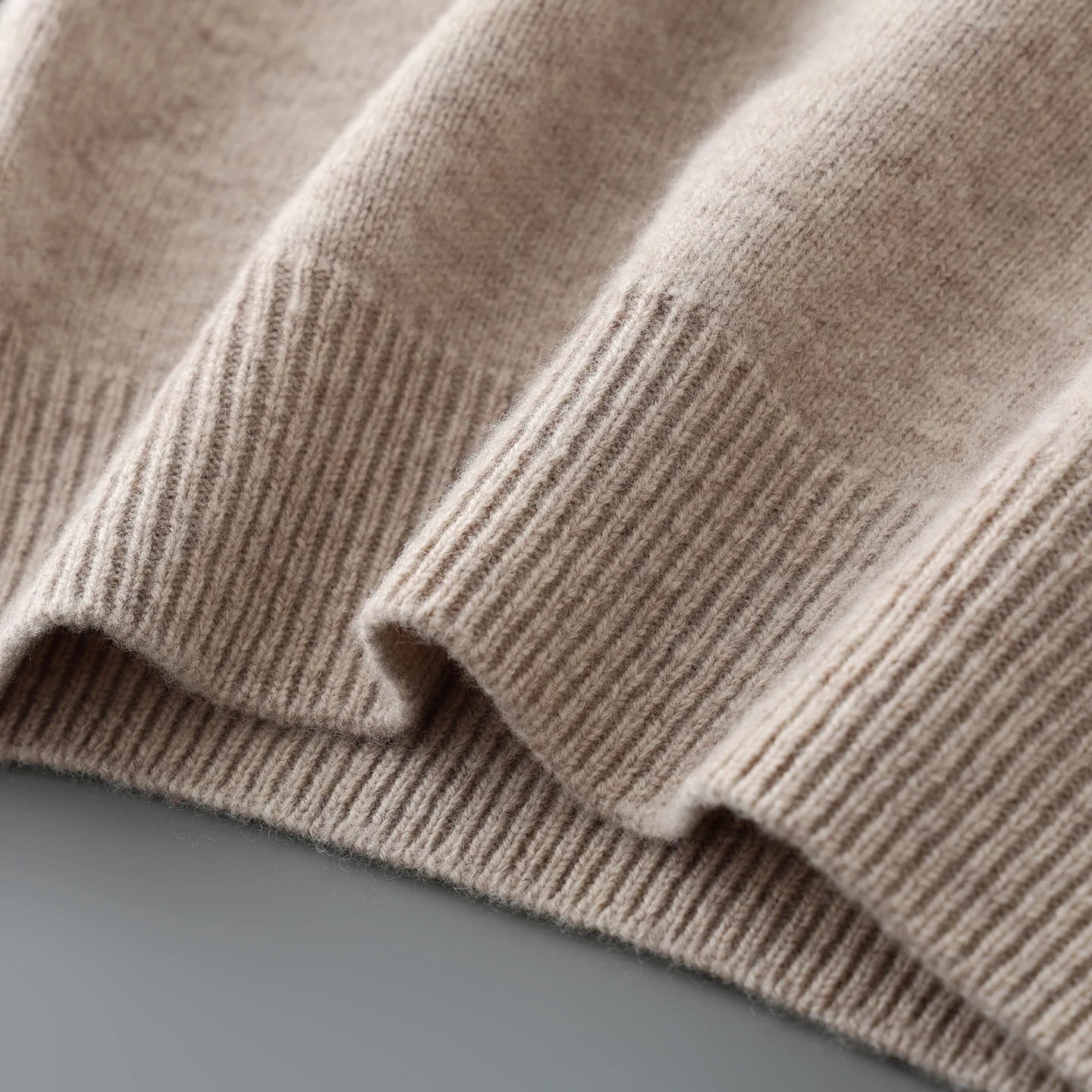 New Men Knitted Half Zipper Style Pullover Pure Australian Wool Business Sweater Half-height Neck High quality Thicken Warm Tops