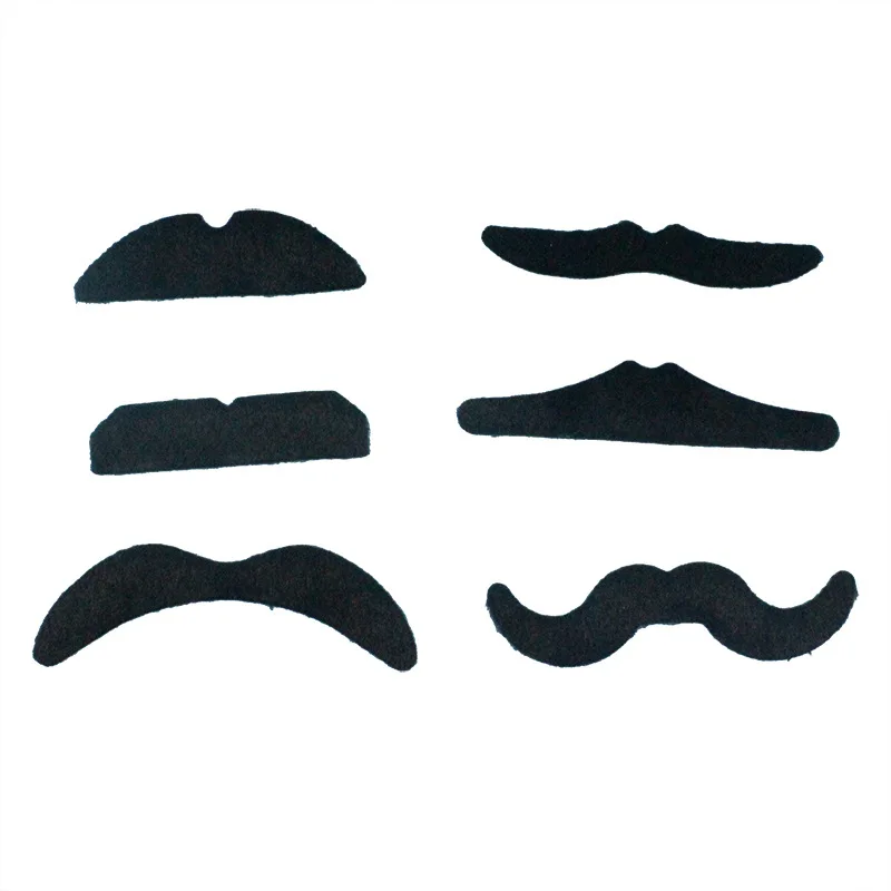 Afbeelding 6: 6 STKS Ierse Carnaval Nep Snor Groene Pluche Snor Party Cosplay Props voor St. Patrick's Day
