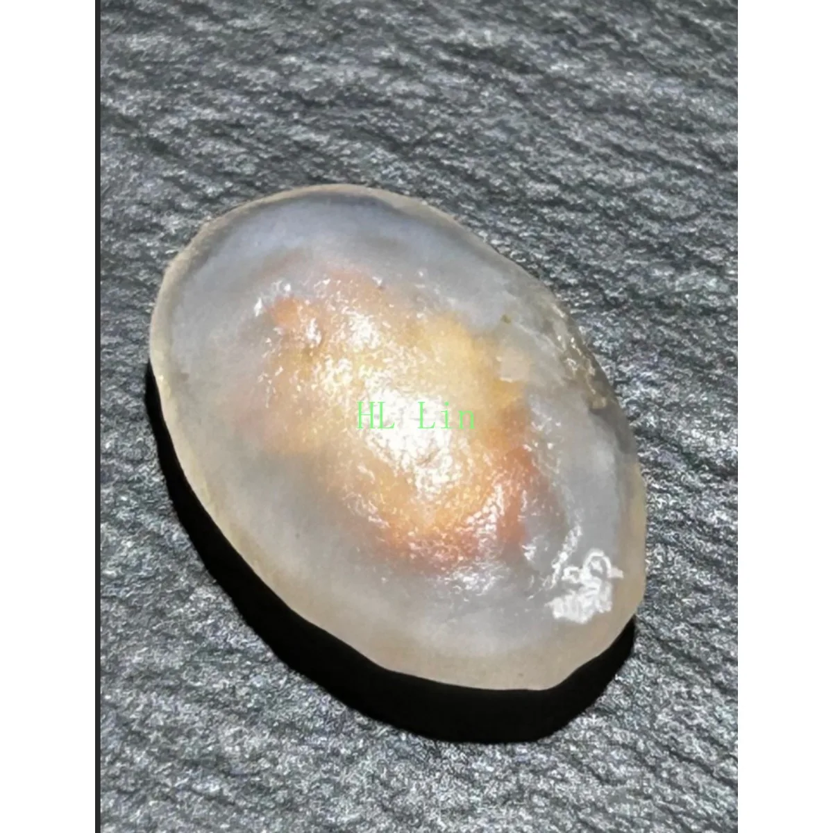 Mountain Gem Candy Agate in Glass Vial, 10-15mm Natural Unpolished, Craft Stone, Home Decor Collection.Candy Agate