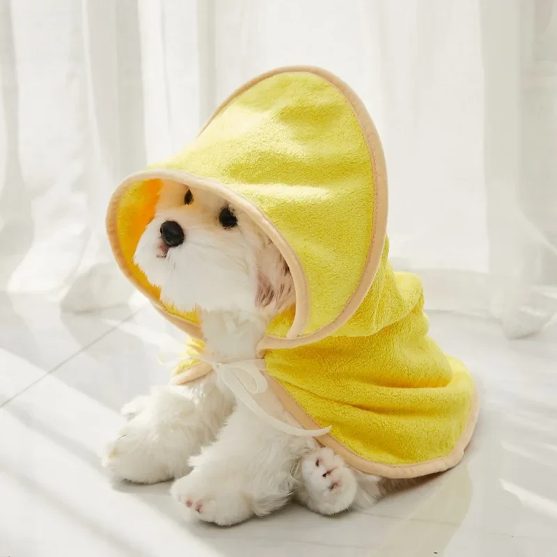 Dog Bathrobe Microfiber Quick Drying Bathrobe Bath Towels for Small Medium Large Dog Cats Pet Clothes Coat Towel Dog Accessories - Image 4