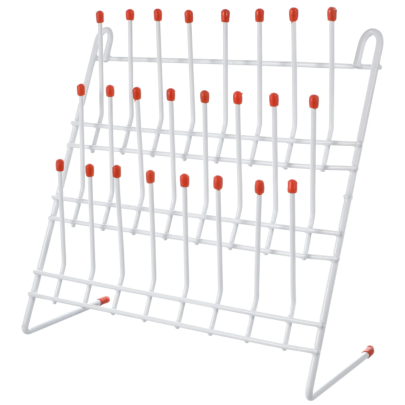 

Labs Drying Rack Drip Glassware Chemistry Vertical Tableware Metal Laboratory Travel