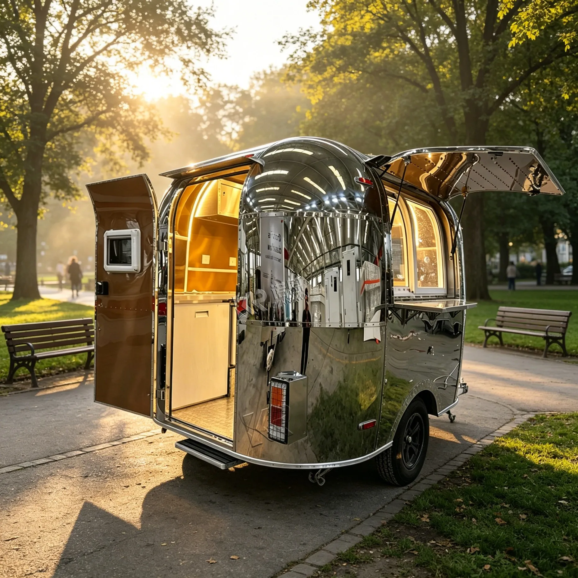 Mobile Coffee Van Equipment - Newest fashion Mobile kitchen Restaurant Car
