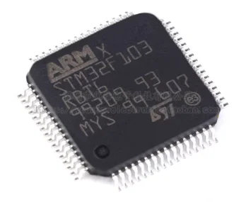 

(5 шт.) Оригинальный STM32F103RBT6 LQFP-64 ARM Cortex-M3 32-битный микроконтроллер MCU