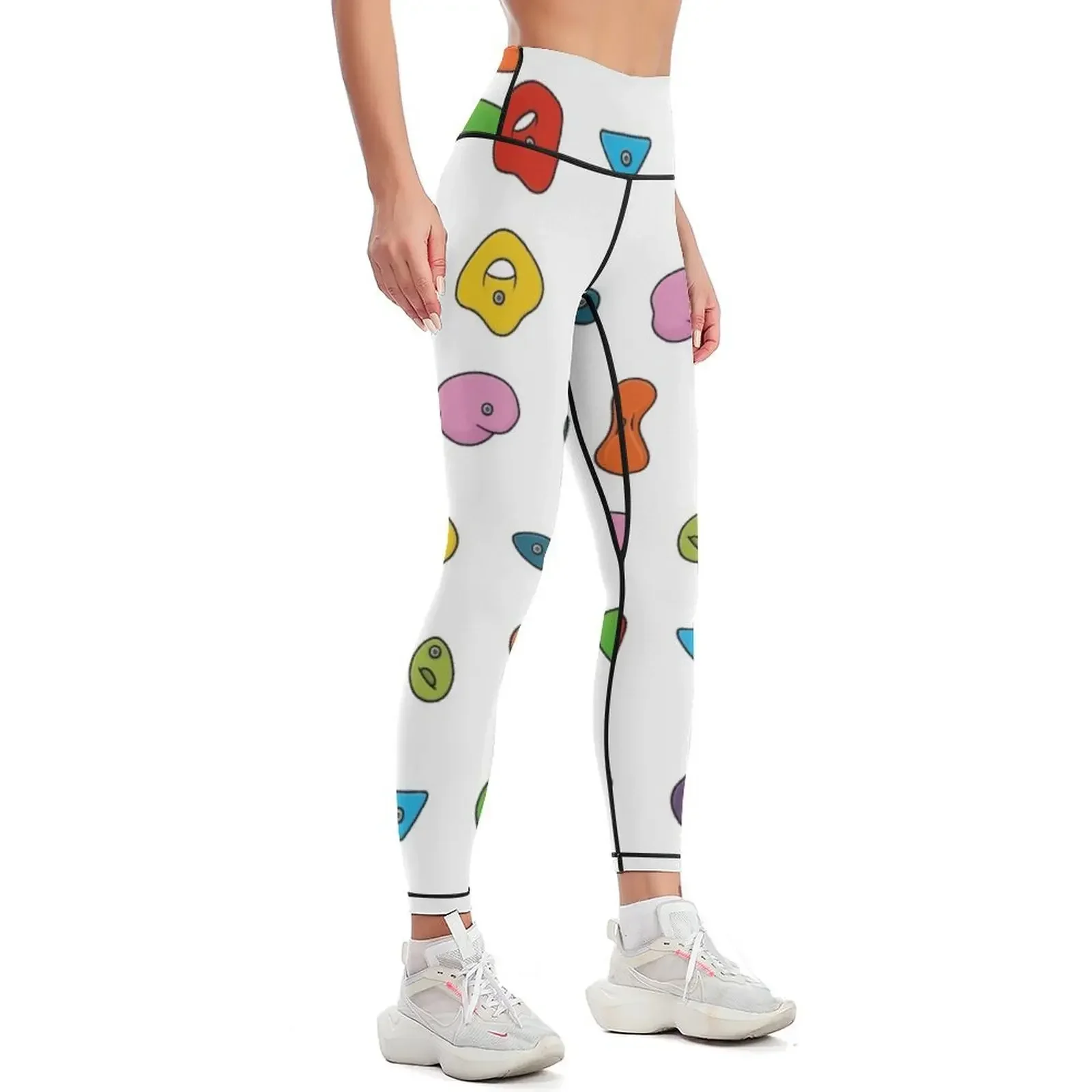 Climbing Holds Leggings Women sports gym pants sporty woman gym gym wear Womens Leggings