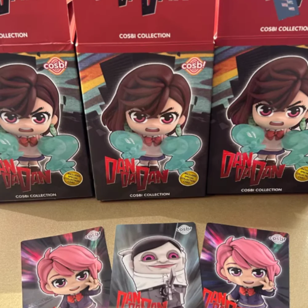 

Фигурки Dandadan, слепая коробка Momo Transformed Okarun Turbo Granny Aira Seiko JIJI, коллекционная фигурка Mystery Box, игрушка