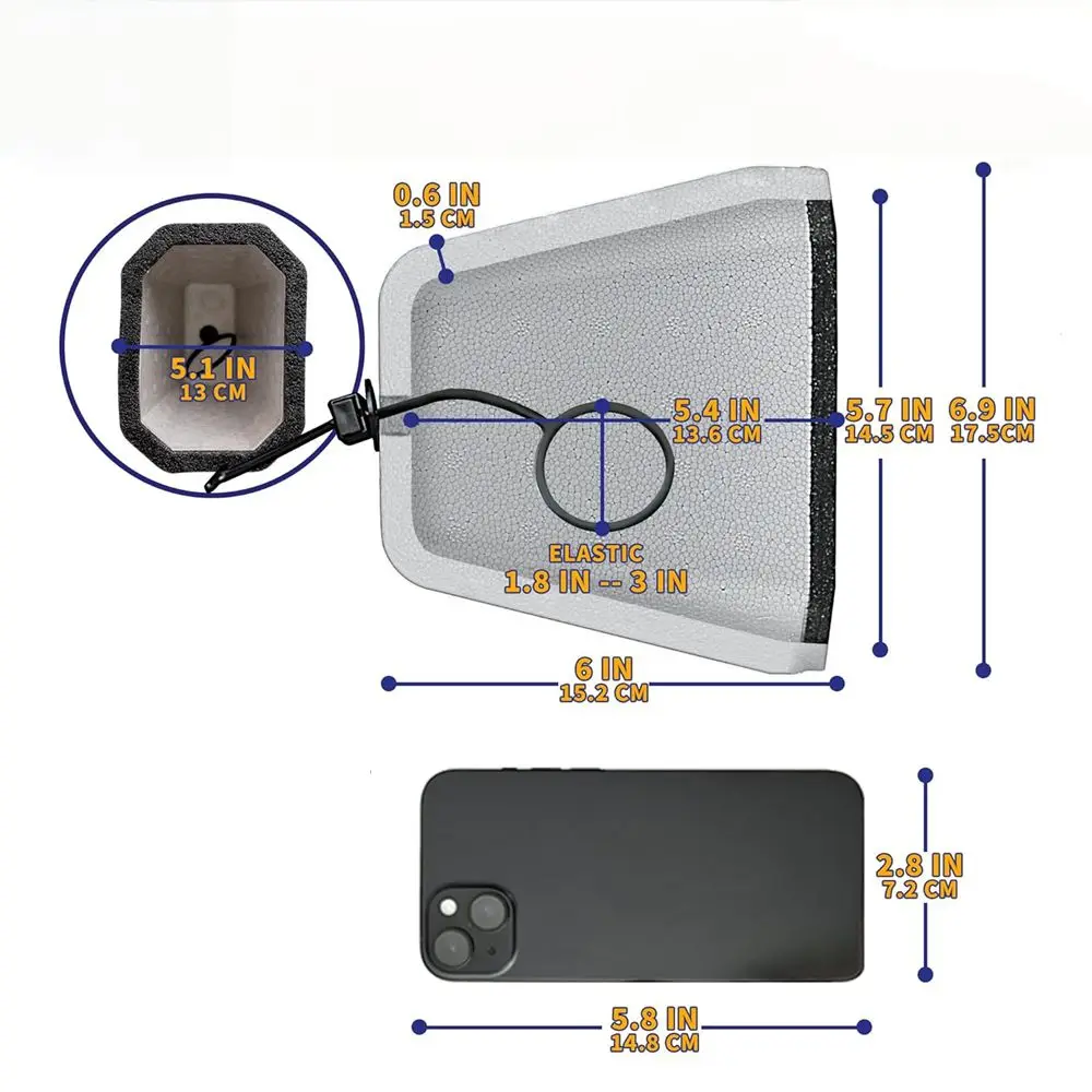 قطعتان من أغطية الصنبور الخارجية لفصل الشتاء، غطاء صنبور خارجي من الفوم الأبيض للحماية من التجميد، غطاء صنبور خارجي قابل لإعادة الاستخدام