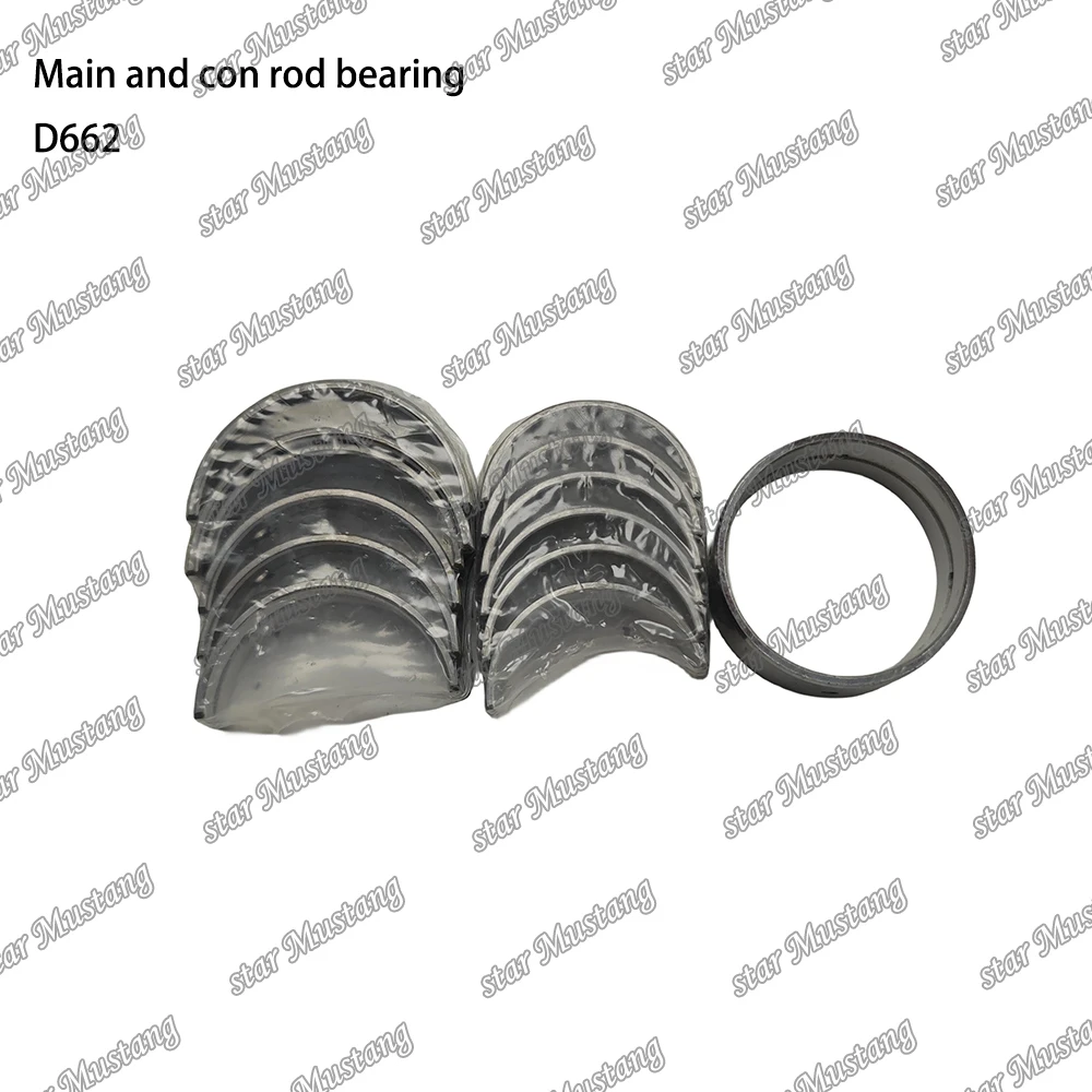 D662 Main Bearing and Connecting Rod Bearing Suitable For Kubota Engine Parts