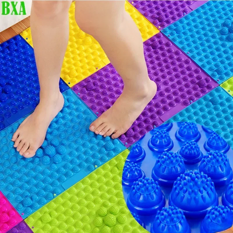 29 * 39cm Big Foot Massage Mat Durable Reflexology Toe Pressure Blood Circulation Plate Mat for Massager Foot Health Massage Too