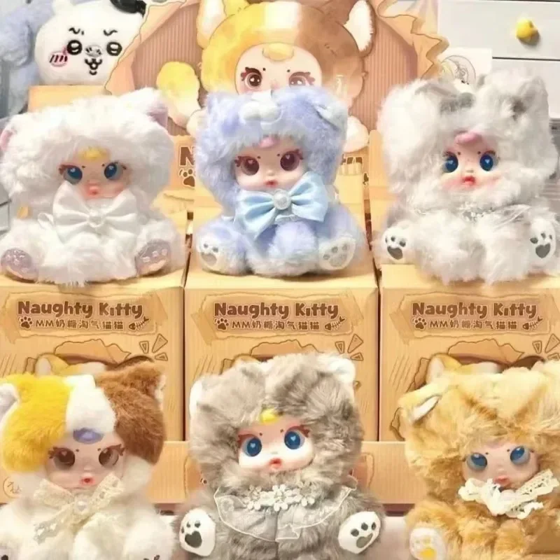 

Новинка 2025 года, Suger Baby Mm, молочные конфеты, озорная серия Kittiy, слепая коробка, мультяшная милая кукла-кошка, брелок, подвеска, сумка, украшение, игрушка, подарки