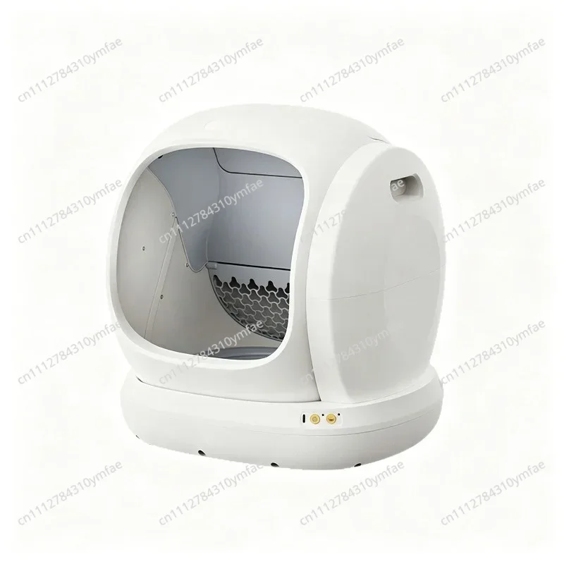 Self-Cleaning Litter Box with Odor Control, Extra-Large Open Design Cat Toilet
