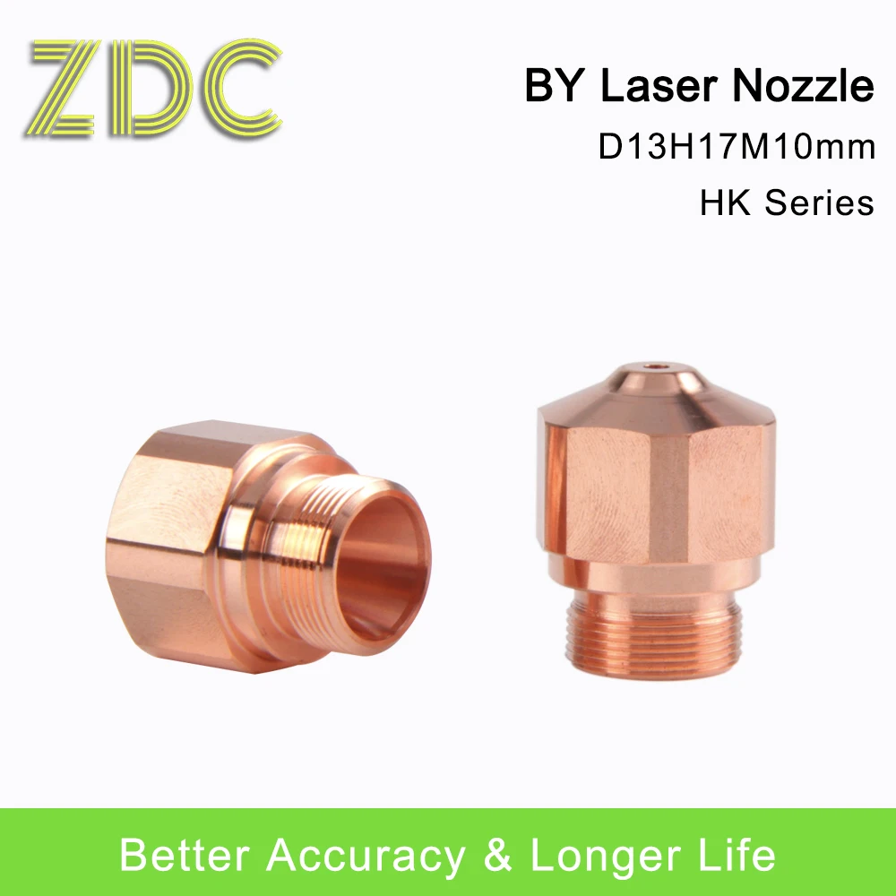 ZDC 10 buah/lot dengan Laser nozzle seri HK Caliber Caliber 1.0-3.0mm untuk oleh Laser kepala pemotong