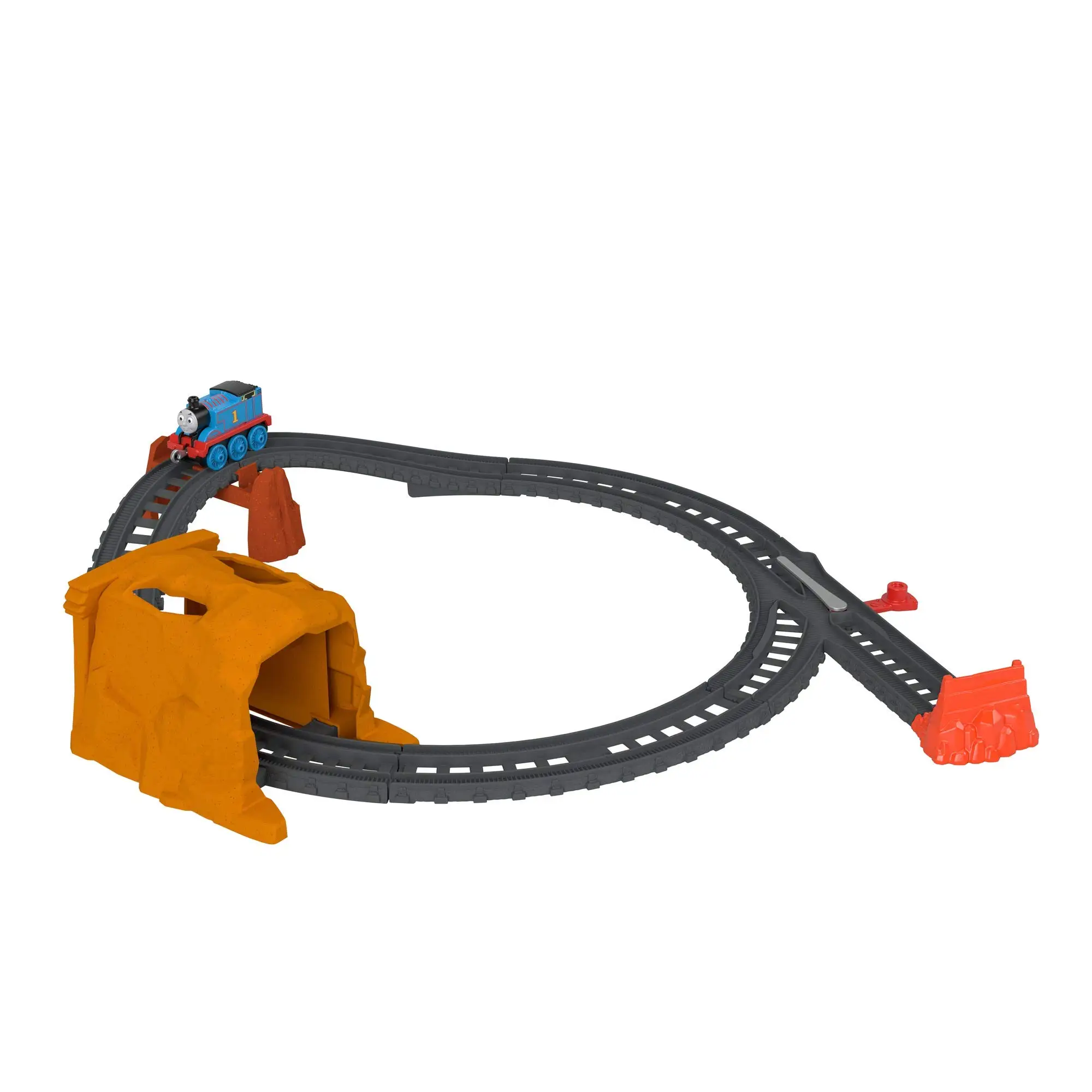 Thomas e amigos Túnel Viagem Track Set, Push Along Thomas Motor Ponte Modelo, nível de entrada Train Brinquedos, Collectible Presentes para Meninos