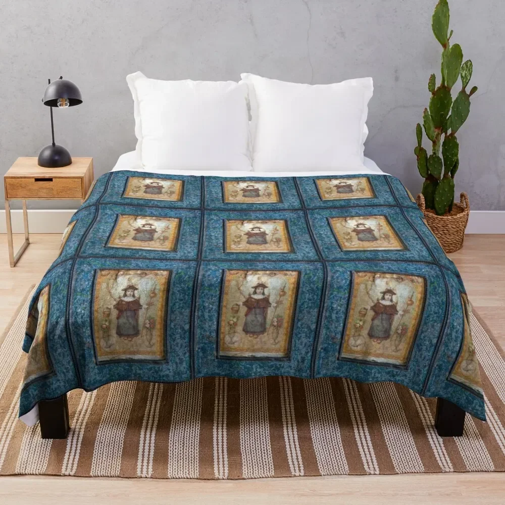 

El Santo Nino De Atocha Throw Blanket Soft Breathable Blanket for Night Sleeping