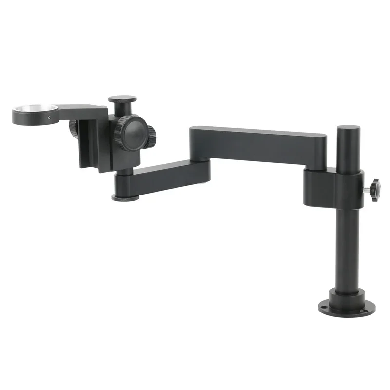 

Rotatable Folding Bracket Articulating Holder Stand Universal 76/50MM Focuse Arm For Stereo Trinocular Microscope Digital Camera