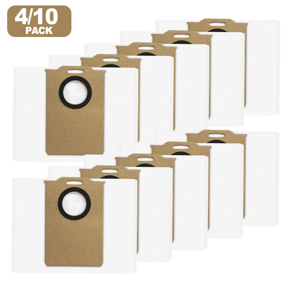 Dust Bags for Conga Y80 Robot Vacuum Cleaner HEPA Standard Filtration for Y80 For X-Treme and Y80 Pearl 4 Pack 10 Pack