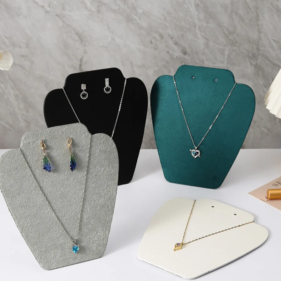 Jewelry Necklace Display Stand For Selling and Shows, Necklace Easel Stand, Collapsible Jewelry Necklace Bust Stand