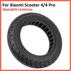 60/70-7.0 Off-road Solid Tire for Xiaomi 4 Pro Electric Scooter 4Pro Whell 10 Inch Explosion-proof Honeycomb Tire