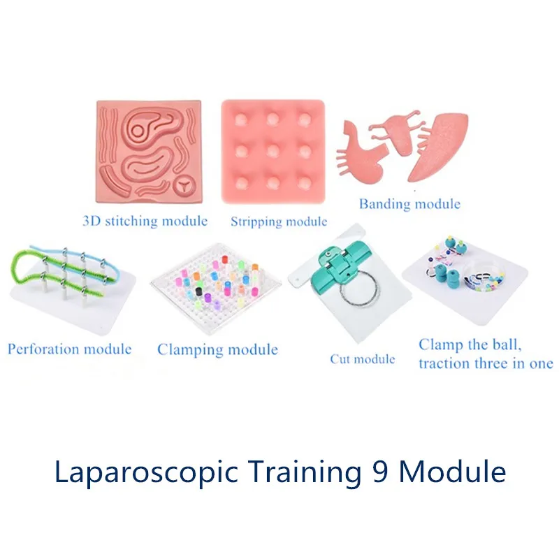 

Laparoscopy Training Module Surgical Sutures Kit Laparoscopy Cut Module for Laparoscopic Simulator practice