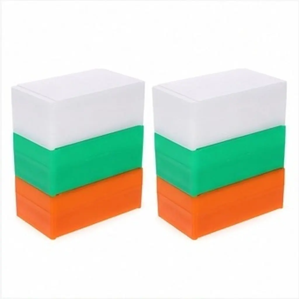 6Pcs Microscope Slide Holder Clear Plastic Storage Box for Laboratory School Research Portable Slide Organizer Protective Case