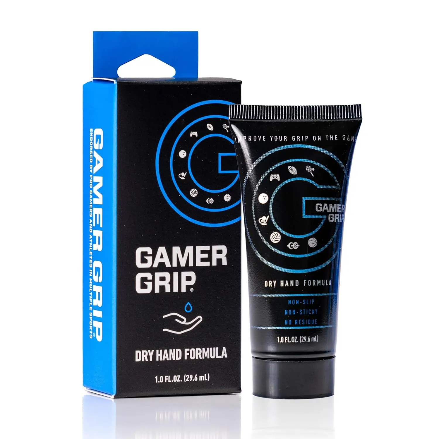 Gamer Grip: Stops sweat on hands & feet - Improves performance - Total Grip Solution endorsed by worlds top athletes in multiple
