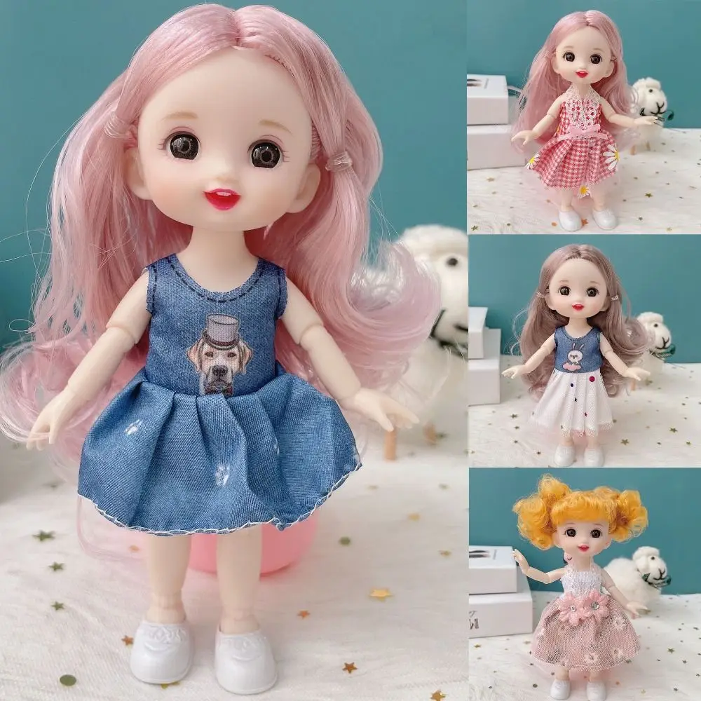 High Quality Fashion Doll Clothes Multistyles Skirt Suit High-end Dress Up 16~17cm Doll