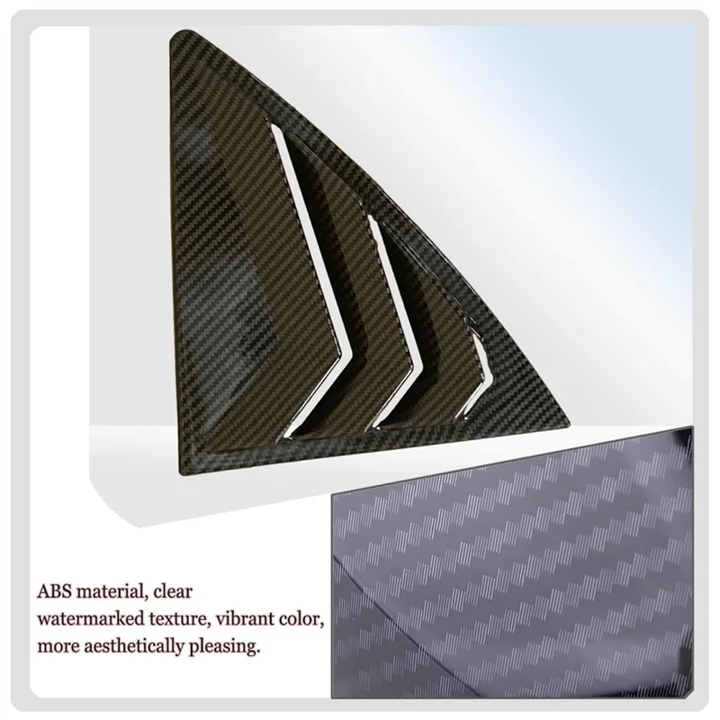 

Для Toyota Corolla 2009-2013 автомобильная задняя жалюзи, оконная боковая крышка, накладка, наклейка, вентиляционный совок, аксессуары