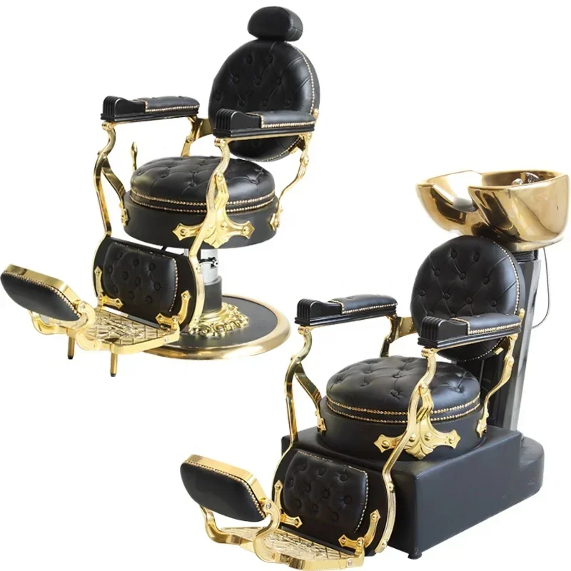 

Hair Salon Antique Barber Chair For Men