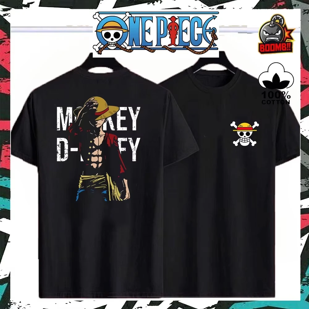 

Луффи анимация ONE PIECE летняя футболка в стиле Харадзюку мужская хлопковая винтажная уличная одежда для фитнеса большая женская повседневная футболка с короткими рукавами