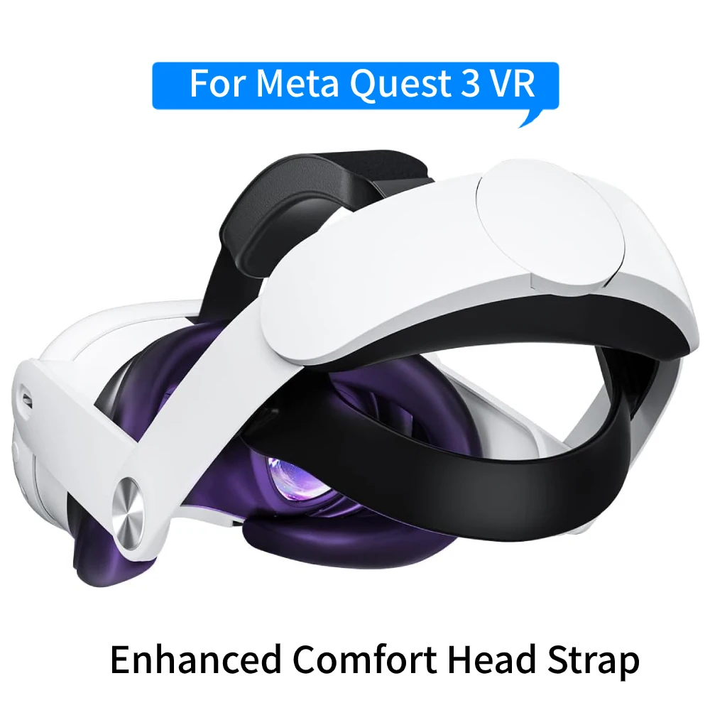 Adjustable Head Strap For Meta Quest 3 Headset Upgrades Elite Headband Alternative Head Strap For Quest 3 VR Accessories