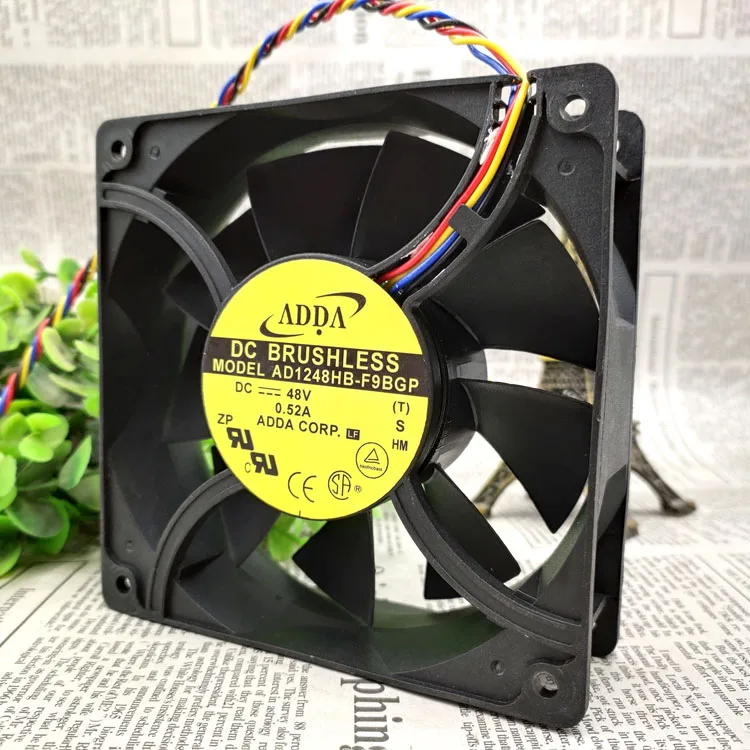 ORIGINAL AD1248HB-F9BGP 12038 DC48V 0.52A 12CM COOLING FAN