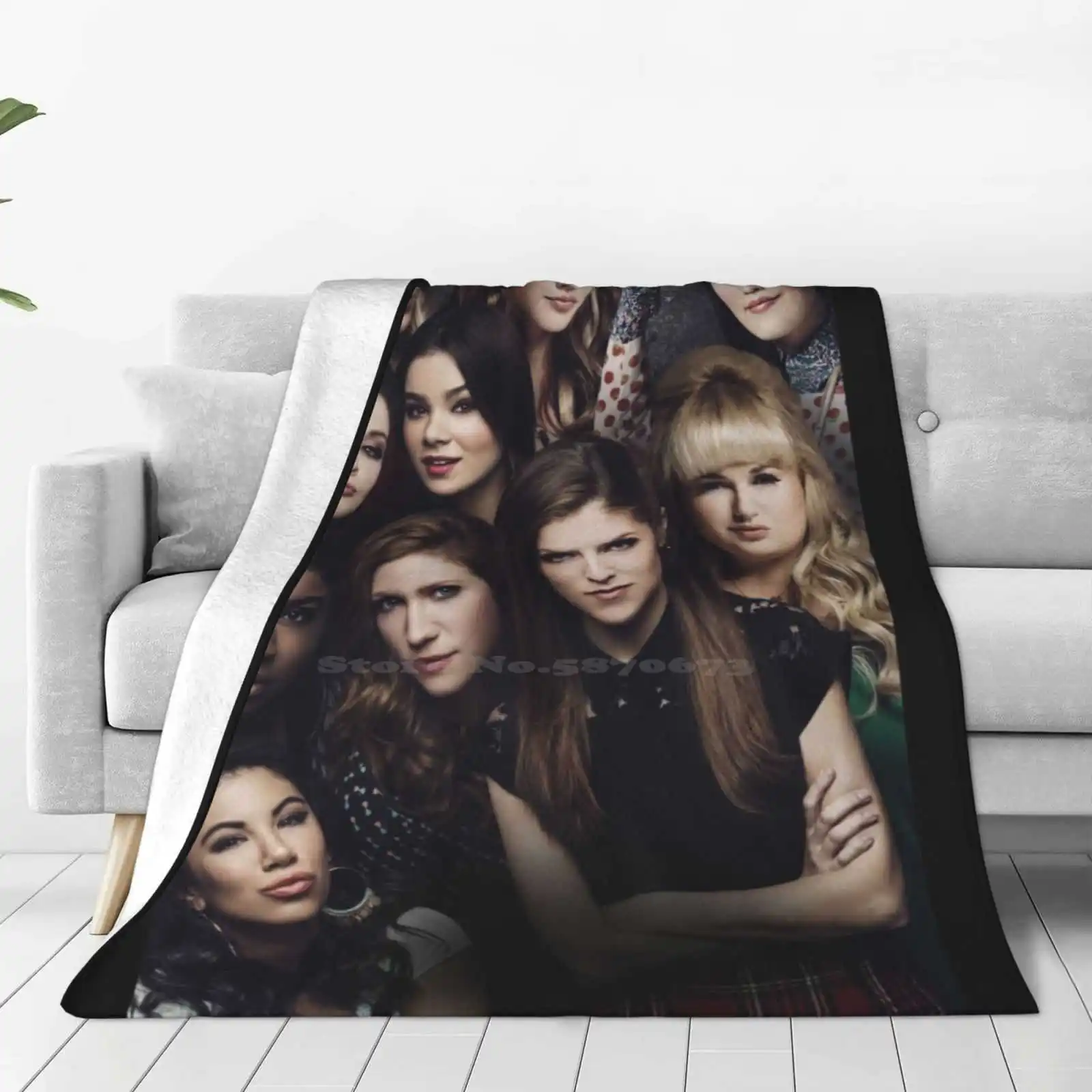 Barden Bellas-Pitch Perfect 2 Soft Warm Throw Blanket Barden Bellas Pitch Perfect 2 Pp2 Anna Kendrick Brittany Snow Beca