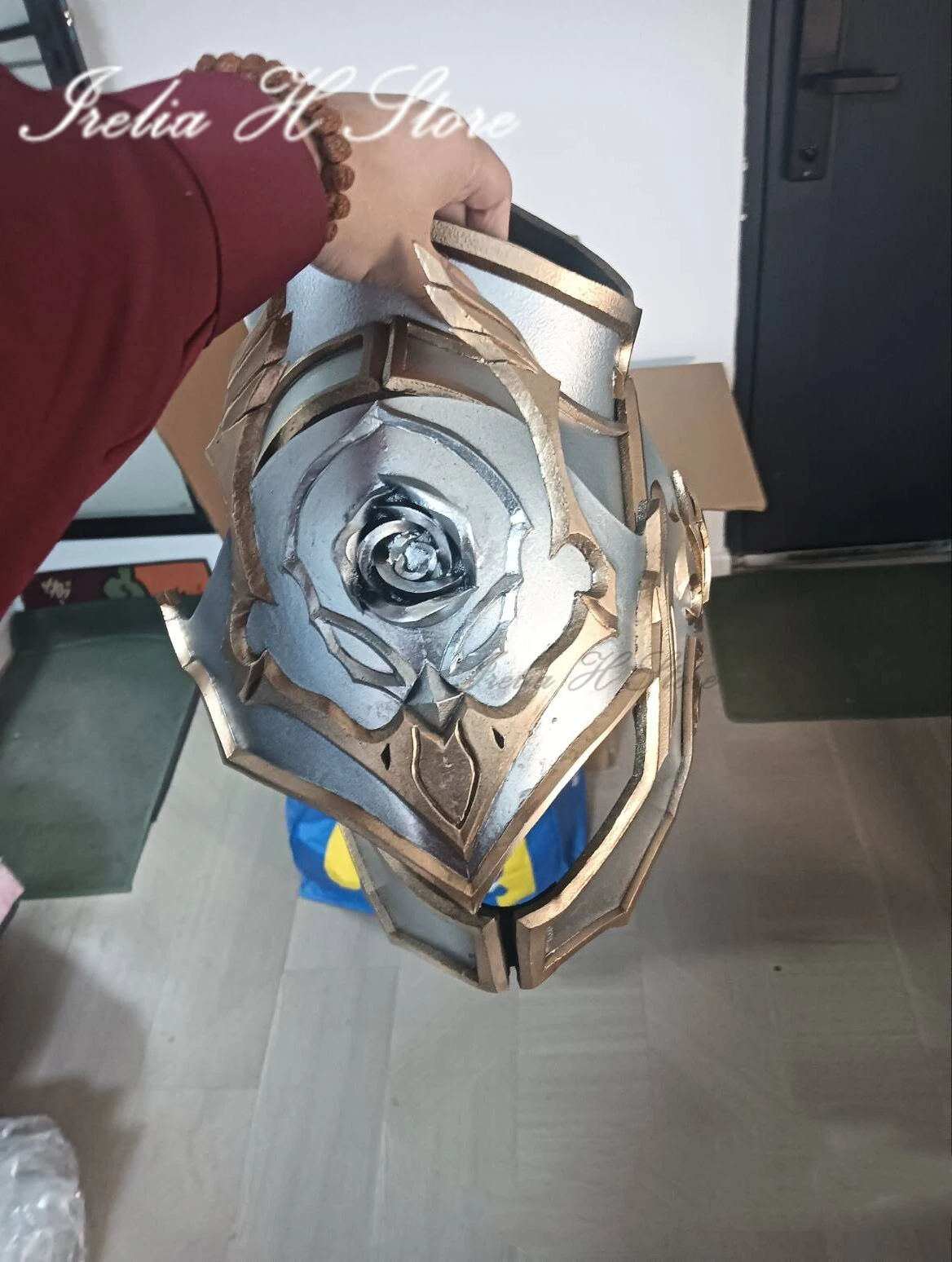 Irelia H disfraz de Cosplay personalizado de argentiti de Honkai, Star Rail, conjunto completo con armadura
