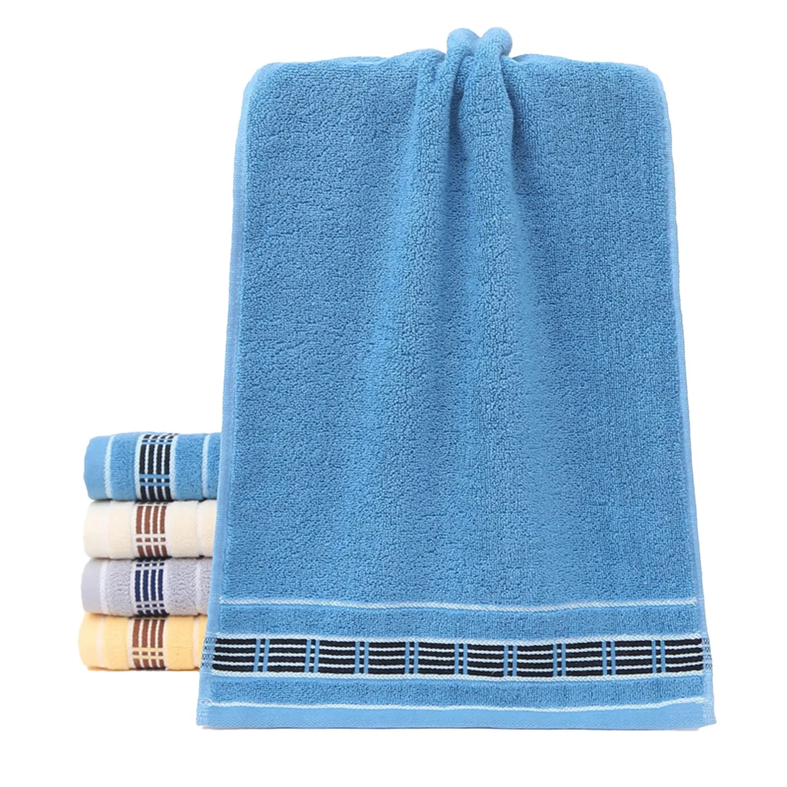 Large Size Bath Towel 4Pcs Set Of Bath Towels Lightweight Highly Absorbent Quick Drying Towels Can Be Used for Bathroom Bedroom