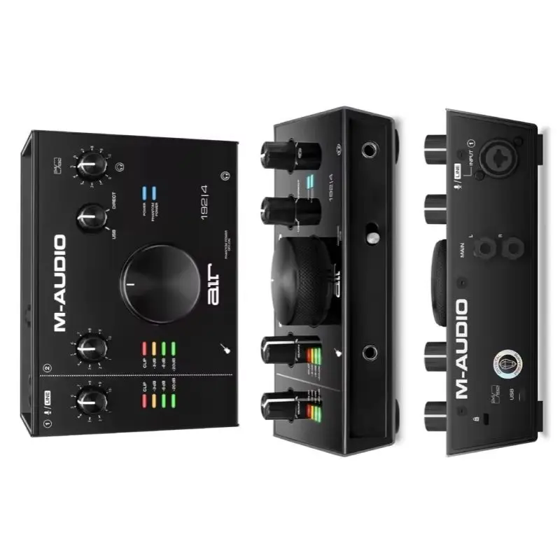Tarjeta de sonido profesional 2 entradas/2 salidas interfaz de audio USB arreglo MIDI grabación M-AUDIO Air 192 | 4