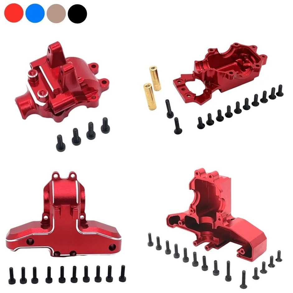 MJX Hyper Go 14211 14301 14302 14303 Metall Vorne Hinten Getriebe Gehäuse Getriebe Shell Differential Fall RC Auto Upgrade Teile