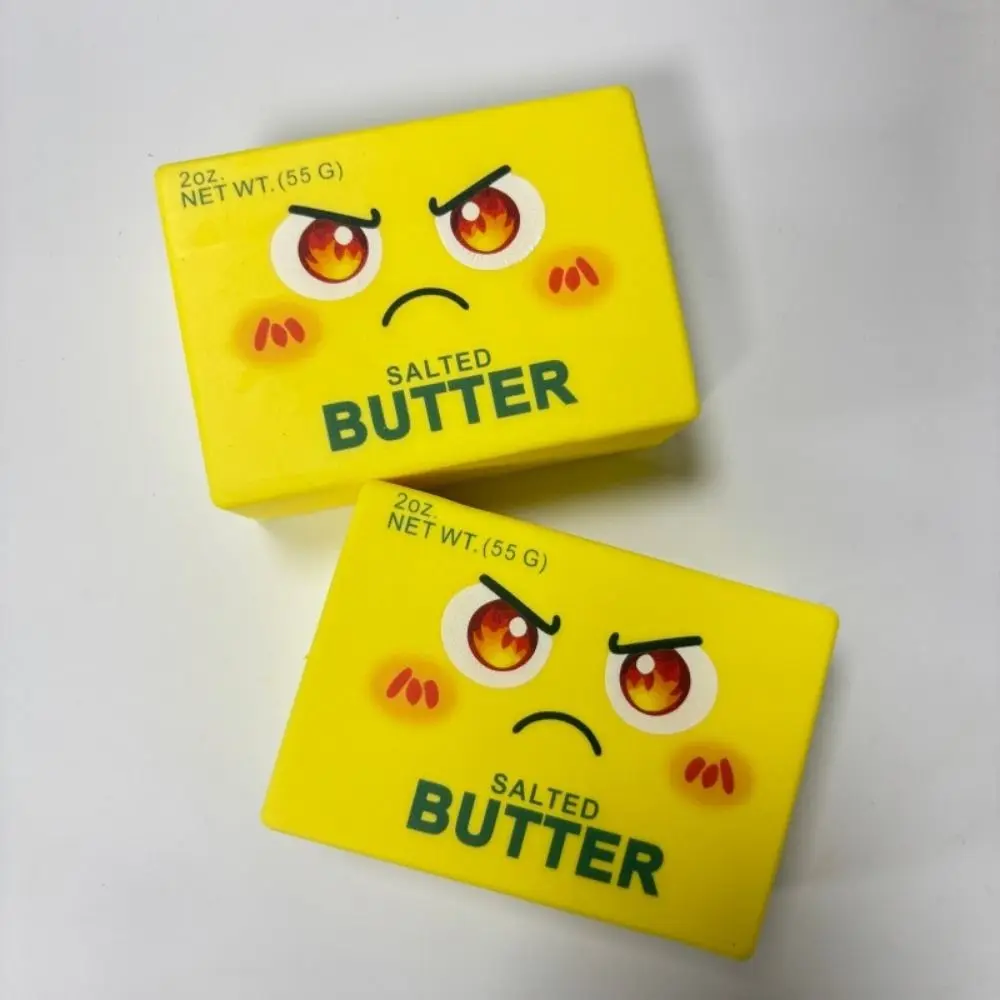 Cute Butter Squeezing Slow Rebound Anxiety Relief Sensory Stress Stick Soft Comfortable Butter Stick Squishy Children's Gifts