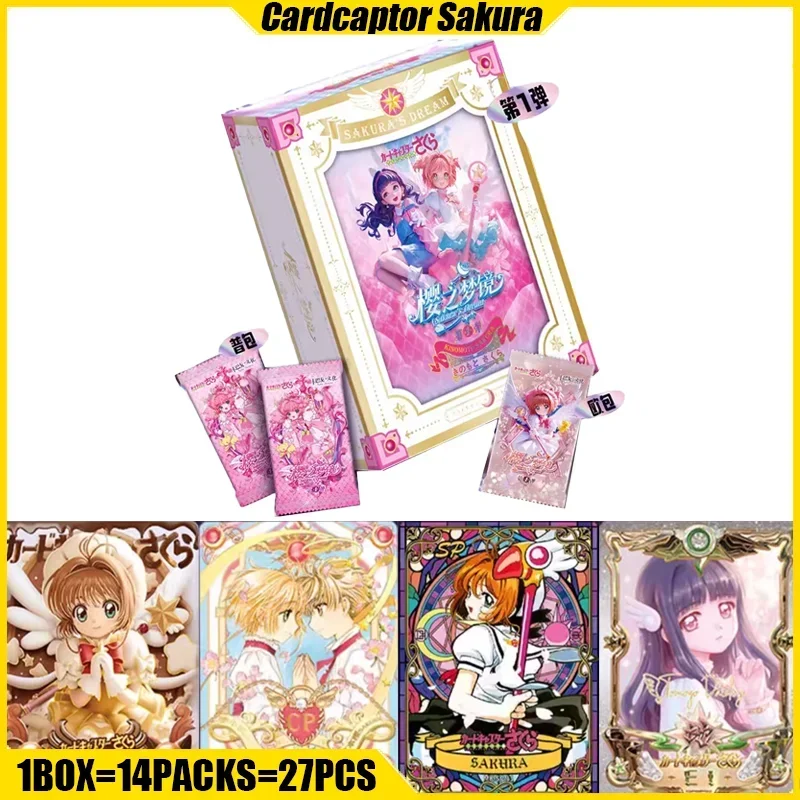 

Kabag VOL.1 Cardcaptor Sakura‌ Cards Sakura‌'s Dream Anime Collection Cards Mistery Box Board Games Toys Birthday Gifts for Kid