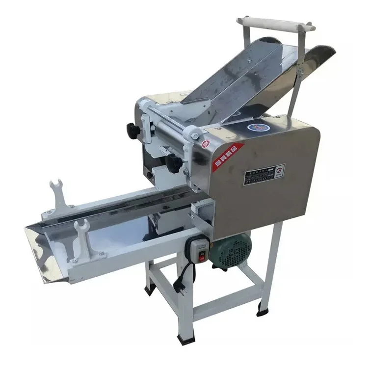 Save time dough rolling press machine dough sheet noodle cutting making machine