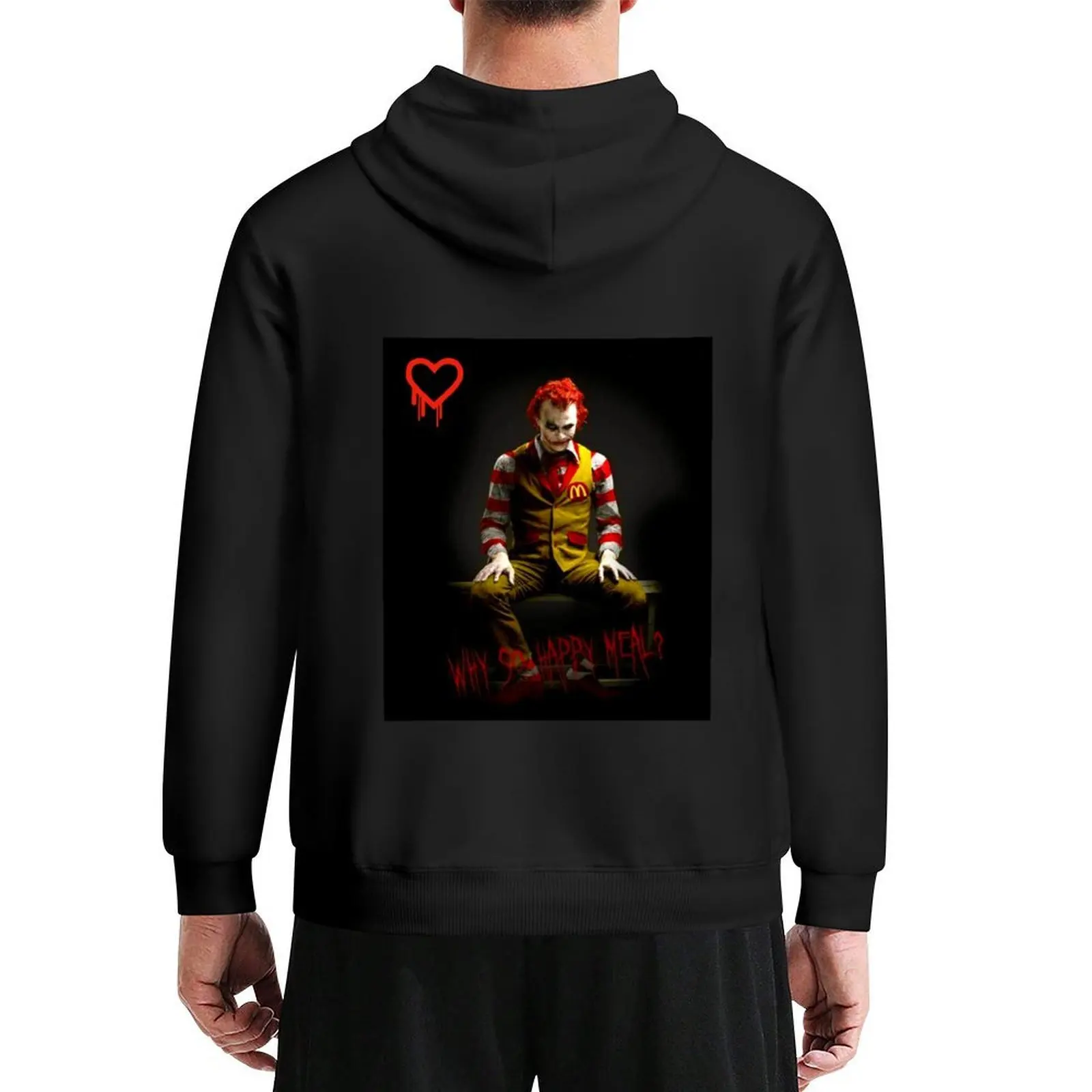 

ronald macdonald Hoodie men clothes men's sweat-shirt set autumn jacket men mens clothing new hooded tee