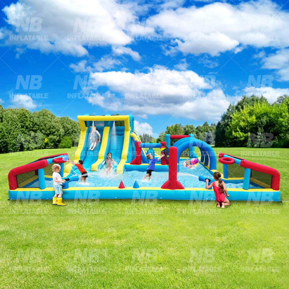 Inflatable Adult Bounce House Inflatable Castle Inflatable Jump Castle Bounce Trampoline with Slide - view 5