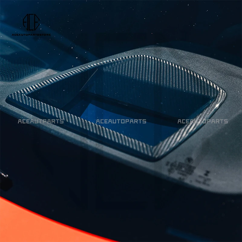 Dry Carbon Fiber Head Up Display Trim Cover For BMW M2 G87 M3 G80 M4 G82 G20 G22