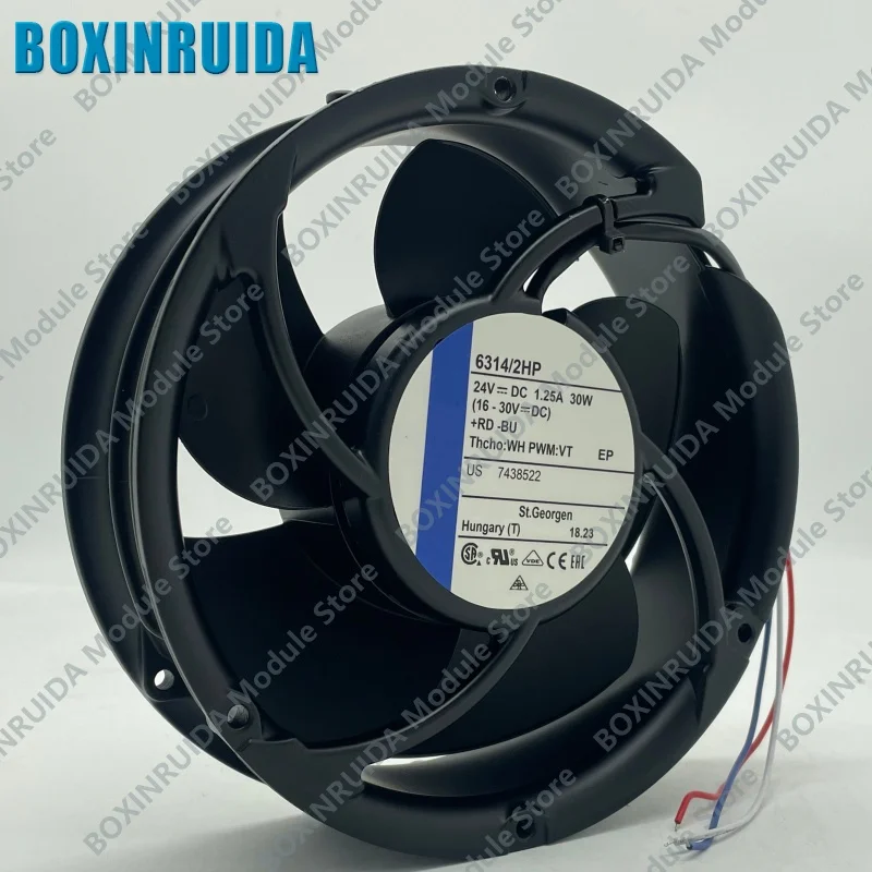 Brand new original 6314/2HP axial flow fan 24V 30W 1.25A